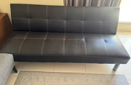 Leather Sofa Bed