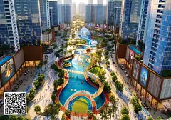 Fully Furnished 1 Bedroom Apartment for Sale - Crystal Lagoons - First Gated Community – tiger dow