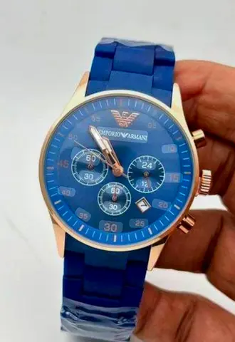 Stylish Emporio Armani Blue Sport Watch