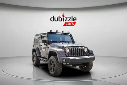 AED 1084/month | 2017 Jeep Wrangler  | GCC Specs | Ref#418711