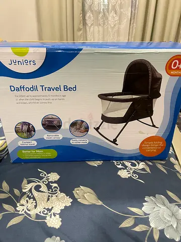 Brand new Juniors Daffodil Travel Bed. With complete packaging not used once.
