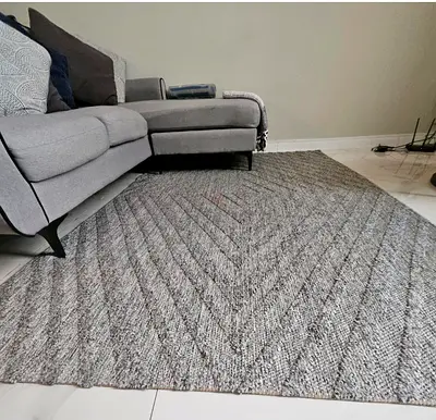 Rug gray color