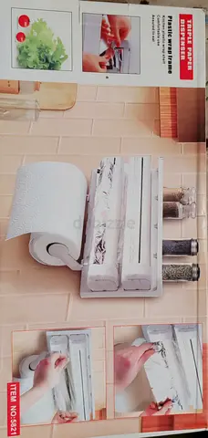 Multifunctional Kitchen Organizer for Wraps and Spices