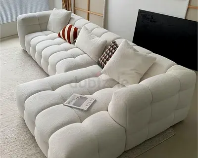 Stylish Modern Sofa in Cream Color