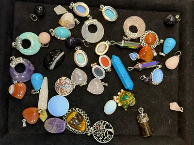 Beautiful Assorted Gemstone Pendants