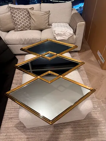 West Elm - Elegant Mirror with Gold Frame