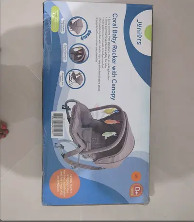 Cozy Baby Rocker with Canopy for Your Little One