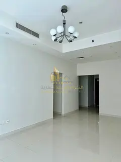 Two-bedroom apartment with a living room for rent in Al Khan area, with parking and a maid's roo