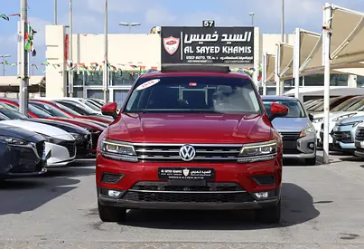 Volkswagen Tiguan 2018 - GCC - Accident-free - 2.0L  - Full options - Excellent condition