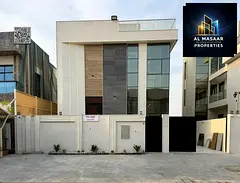 Modern villa in a happy Al Yasmin area with a private pool and rooftop, 7 master bedrooms, personali
