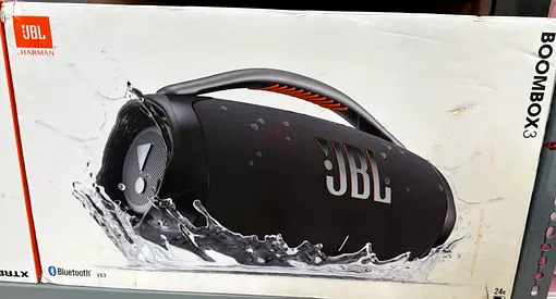 JBL Boombox 3 Bluetooth Waterproof Speaker
