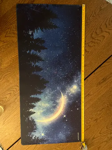 Cosmic Universe Desk Mat - Perfect for Gaming and Office Use (875 mm x 395 mm)