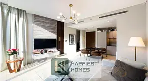 Limited Unit | 1 BHK + 2 Baths | Fully Furnished | High Floor | Full Open View