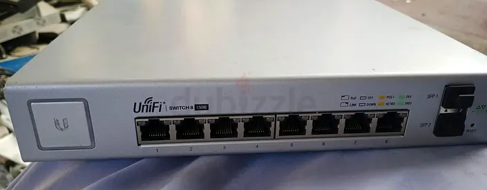 UNIFI SWITCH 8 150W  US-8-150W