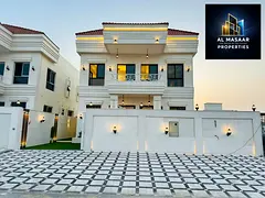 Luxury classic villa for sale in Al Zahia area – Super deluxe finishing and strategic location | C