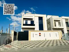 For sale, a villa in Ajman Al Zahia, 5 master rooms, a Majles room, a hall, and a maid’s room, fre