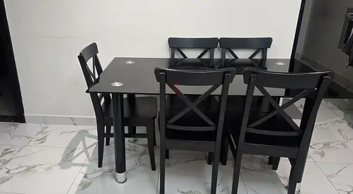 Table with six chairs