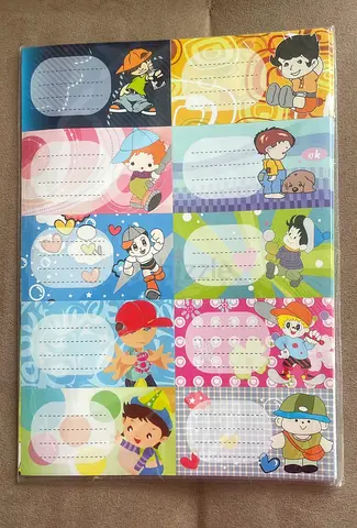 School Labels/150 Labels/15 Sheets