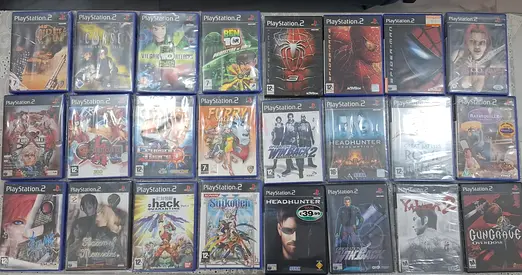 Extensive Collection of PlayStation 2 Video Games