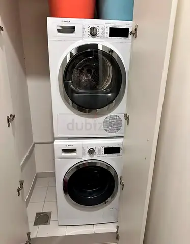 BOSCH Series 8 Model Separate Washer 9 kg Dryer 9 kg with WiFi Smart Connect