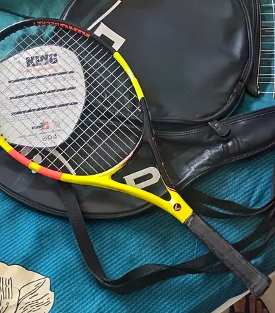 Lost my Tennis Racket King Becket Yellow Color