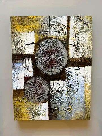 Abstract Wall Art Piece - 3 Pieces