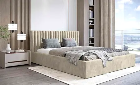 Brand new King size Luxury Family bed with mattress Available