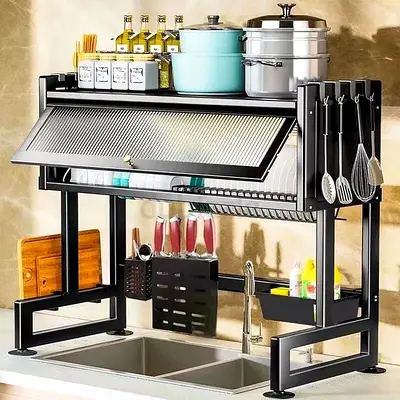 Kitchen sink dish drying rack (CASH ON DELIVERY ALL UAE)