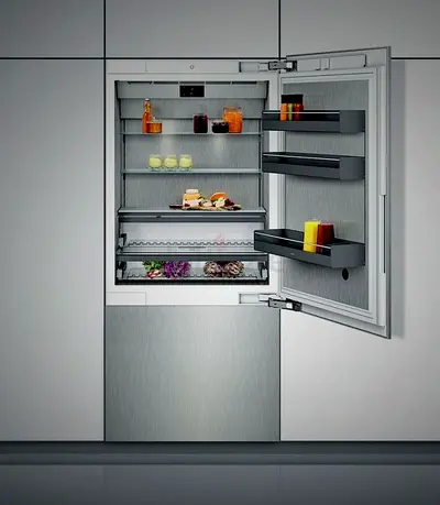 Gaggegnau latest model series 400 bottom freezer refrigerator 90cm built-in integrated model