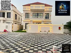 A luxurious classic villa opposite a mosque, with a rooftop terrace, available for immediate occupan