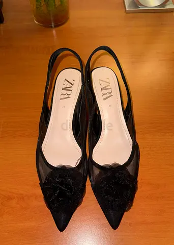 Zara - Mules (size:38)