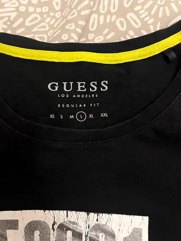 Guess Brand Black T-Shirt