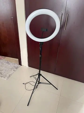 Professional LED Ring Light with Stand