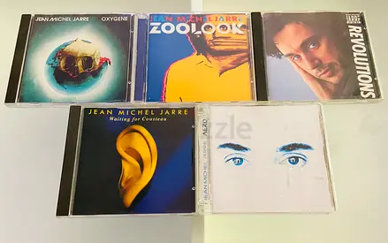 5 Jean Michel Jarre Music CD’s