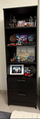 Stylish Black Bookcase for Sale