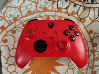 Red Xbox Controller in Great Condition
