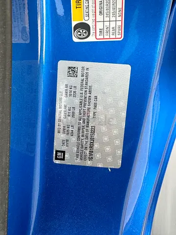 Chevrolet Camaro 2018