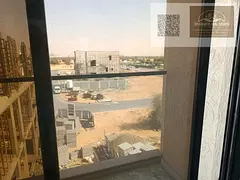 First occupant Al Muwaihat, 1BR hall &amp; majlis, master, balcony, equipped kitchen