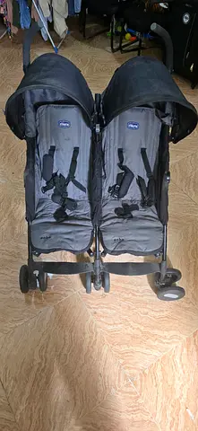 Double Umbrella Stroller - Perfect for Twins or Siblings