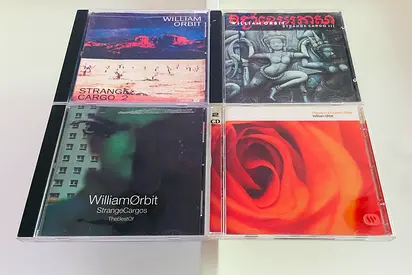 4 William Orbit Music CD’s
