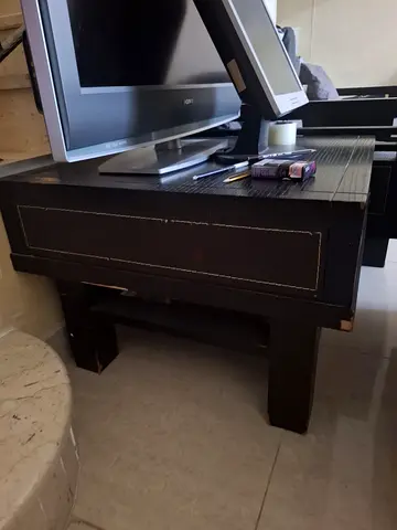 Well-Loved TV Stand with Character