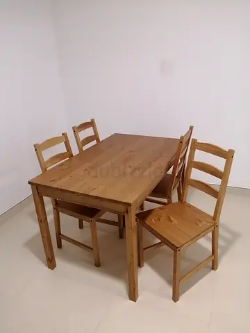 IKEA Dining Table + 4 Chairs