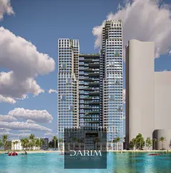 Direct Sea View Unit | Luxury 2BR Waterfront Apartment | Mawjan Residence by AQAAR | Ajman Corniche