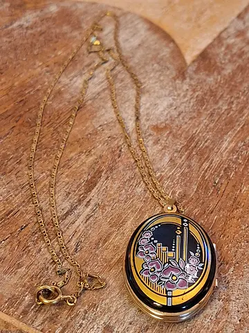 Michaela Frey locket necklace