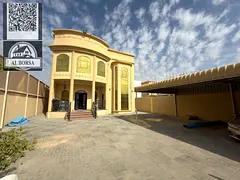 🏡 Villa for sale in Al Muwaihat 1, ground floor, first floor and roof, 5 master bedrooms, opposit