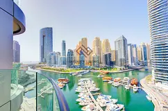 Luxury Furnished | Marina View | Spacious Layout | 12 cheques option - All Utilities Included