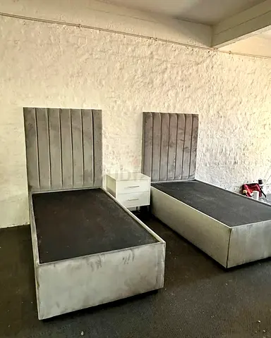 Single Size Velvet Bed Frame
