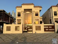 For Sale: Luxury Villa with Modern Stone Facade – Al Bahia, Ajman (Price Includes Registration Fee