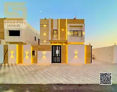 For Sale Luxury Modern Villa in Al Zahia Ajman Three Bedrooms High-End Finishing Including Registrat