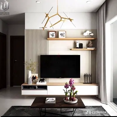 Tv console decor ideas